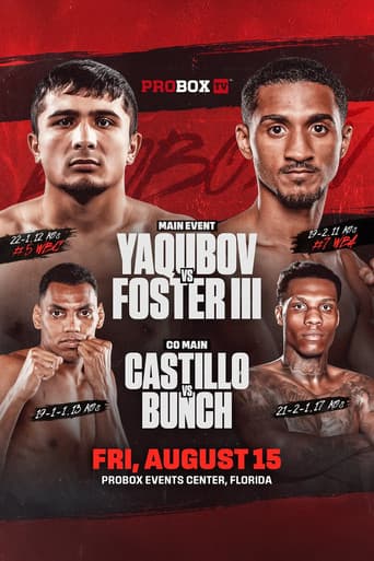 Muhammadkhuja Yaqubov vs. William Foster III