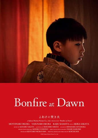 Bonfire at dawn