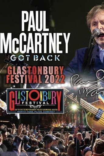 Paul McCartney en concert au festival de Glastonbury le 25 juin 2022.
