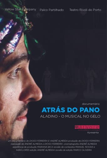 Atrás do pano - Aladino o musical no gelo
