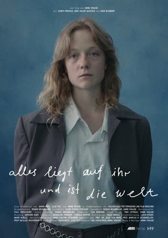 alles liegt auf ihr und ist die welt