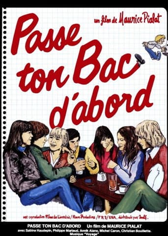 Passe ton bac d'abord...
