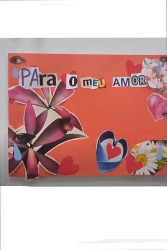 Sentada à Mesa, O Sentimento de Amor, em uma Colagem.