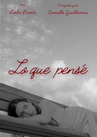 Lo que pensé