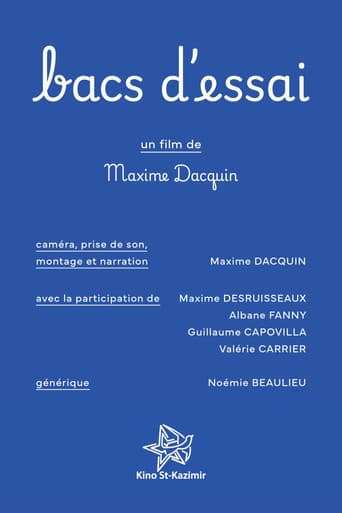 Bacs d'essai