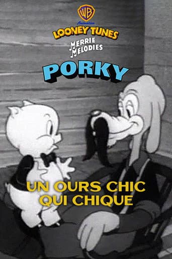 Un ours chic qui chique
