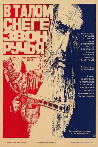 В талом снеге звон ручья