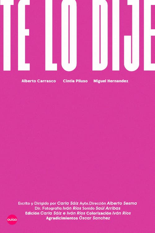 Te Lo Dije