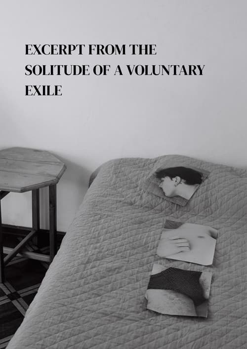 Extrait de la solitude d'un exilé volontaire