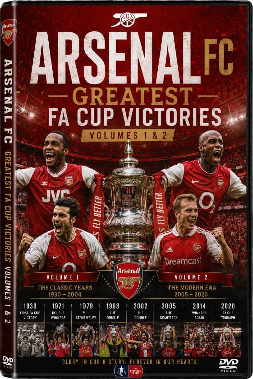 Arsenal FC Greatest F.A Cup Victories - Volumes 1&2