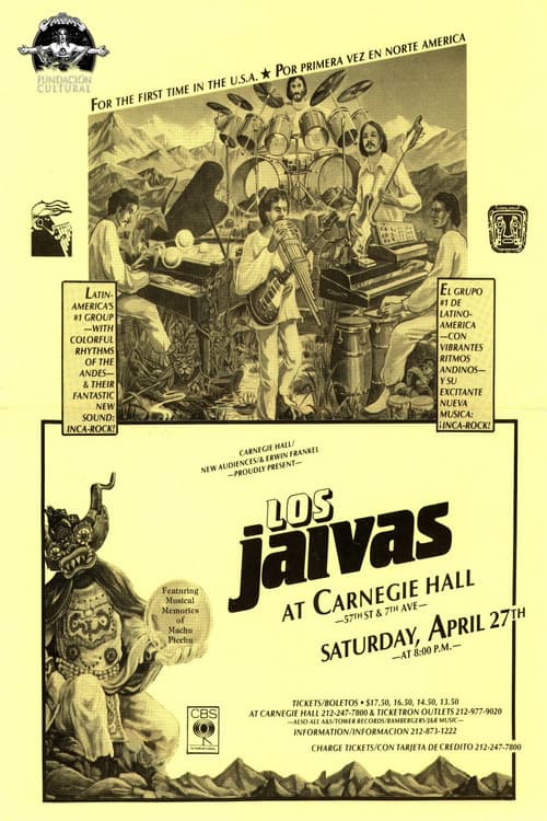Los Jaivas en Nueva York, Abril 1985