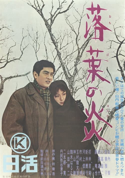 落葉の炎