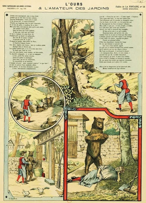 L'Ours et l'Amateur des jardins