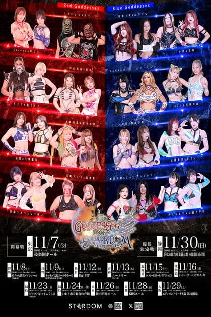 第15回 ゴッデス・オブ・スターダム ～タッグリーグ戦～ in KORIYAMA
