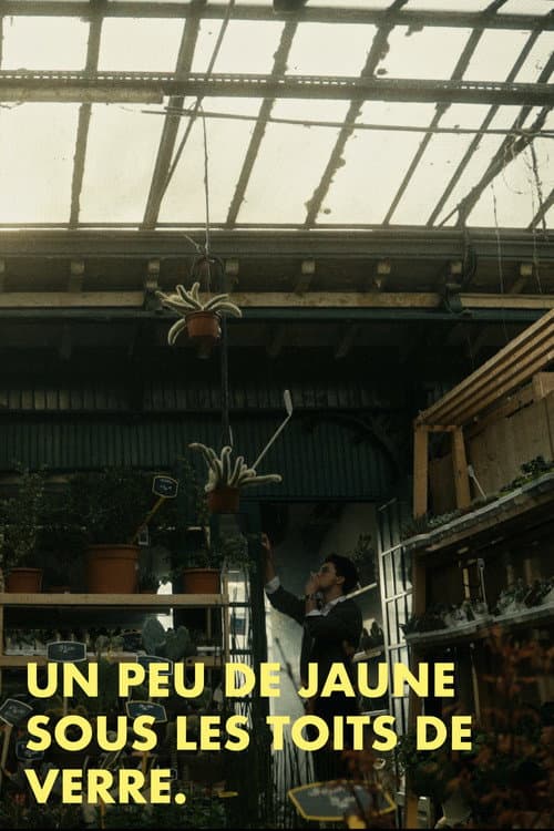 Un peu de jaune sous les toits de verre
