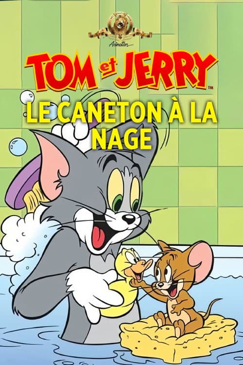 Le caneton à la nage