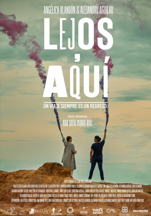 Lejos, aquí