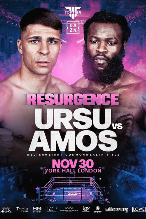 Constantin Ursu vs. Ryan Amos
