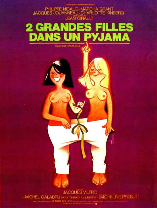 Deux Grandes Filles dans un pyjama